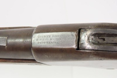 Iconic CIVIL WAR/FRONTIER Antique M1860 SPENCER SR Carbine “UNFORGIVEN”Early Repeater Famous During CIVIL WAR & WILD WEST - Image 13 of 21