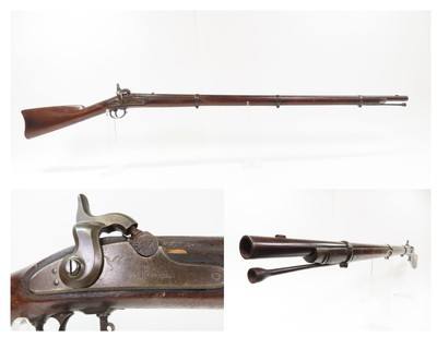 1863 Dated Antique CIVIL WAR Springfield U.S. M1863 Percussion RIFLE-MUSKET UNION “EVERYMAN’S RIFLE” Primary Infantry Weapon