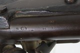 WAR OF 1812 Antique POMEROY U.S. M1808 Flintlock MILITIA Musket 1813 DATEDDated “1813” Marked “S.CT” for STATE OF CONNECTICUT - 19 of 25