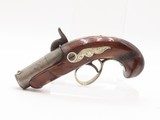 1850s PHILADELPHIA, PA Antique J.E. EVANS “PEANUT” DERINGER Pistol .44 cal. Period Copy of Henry Deringer’s Famous Pistol - 13 of 16