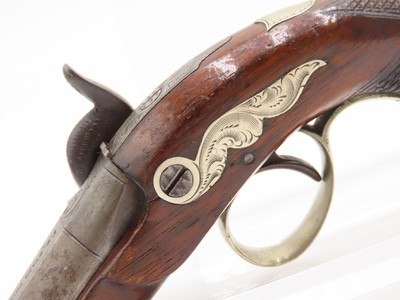 1850s PHILADELPHIA, PA Antique J.E. EVANS “PEANUT” DERINGER Pistol .44 cal. Period Copy of Henry Deringer’s Famous Pistol - Image 15 of 16