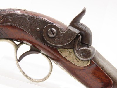 1850s PHILADELPHIA, PA Antique J.E. EVANS “PEANUT” DERINGER Pistol .44 cal. Period Copy of Henry Deringer’s Famous Pistol - Image 4 of 16