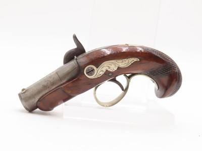1850s PHILADELPHIA, PA Antique J.E. EVANS “PEANUT” DERINGER Pistol .44 cal. Period Copy of Henry Deringer’s Famous Pistol - Image 13 of 16