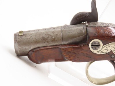 1850s PHILADELPHIA, PA Antique J.E. EVANS “PEANUT” DERINGER Pistol .44 cal. Period Copy of Henry Deringer’s Famous Pistol - Image 16 of 16