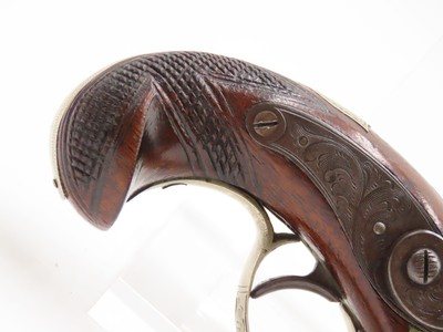 1850s PHILADELPHIA, PA Antique J.E. EVANS “PEANUT” DERINGER Pistol .44 cal. Period Copy of Henry Deringer’s Famous Pistol - Image 3 of 16