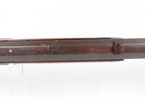 c1850s Antique BUFFALO LONG RIFLE by J.W. VAN METER DARKE COUNTY, OHIO .65
25 LB. HEAVY LARGE BORE OCTAGONAL - 15 of 25