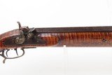 c1850s Antique BUFFALO LONG RIFLE by J.W. VAN METER DARKE COUNTY, OHIO .65
25 LB. HEAVY LARGE BORE OCTAGONAL - 5 of 25