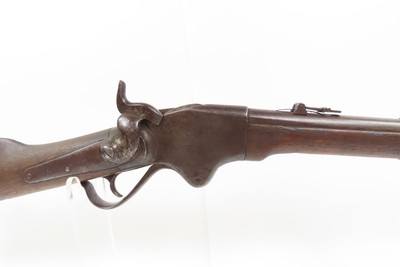 CIVIL WAR/FRONTIER Antique U.S. BURNSIDE M1865 SPENCER Saddle Ring CARBINECavalry BREECH LOADING Saddle Ring Carbine - Image 4 of 19