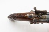 BERLIN GERMANY Antique BARELLA Double Barrel PINFIRE Side x Side Pistol .44 Elegant Royal Gunmaker to the Likes of Wilhelm I - 11 of 19