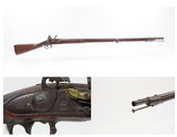 Antique U.S. SPRINGFIELD M1816 Flintlock Musket ALAMO & TEXAS REVOLUTION
1826 mfg. MILITARY MUSKET used into the CIVIL WAR - 1 of 25