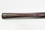 Antique ASA WATERS Massachusetts M1816 STATE MILITIA .69 Flintlock MUSKET
EARLY AMERICAN Militia Musket w/1836 Dated LOCK - 20 of 25