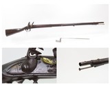 Antique ASA WATERS Massachusetts M1816 STATE MILITIA .69 Flintlock MUSKET
EARLY AMERICAN Militia Musket w/1836 Dated LOCK - 1 of 25