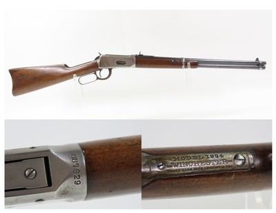 1919 mfg. WINCHESTER M1894 .25-35 WCF Lever Action SADDLE RING CARBINE C&R
SMALL/MEDIUM GAME GETTER Repeating Carbine