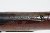 1912 mfg. WINCHESTER M1892 Lever Action Repeating SR CARBINE .25-20 WCF C&R Pre-WORLD WAR I Classic SADDLE RING CARBINE - 15 of 24
