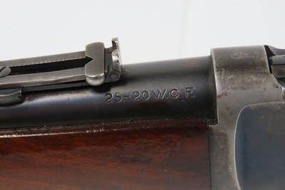 1912 mfg. WINCHESTER M1892 Lever Action Repeating SR CARBINE .25-20 WCF C&R Pre-WORLD WAR I Classic SADDLE RING CARBINE - Image 22 of 24