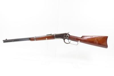 1912 mfg. WINCHESTER M1892 Lever Action Repeating SR CARBINE .25-20 WCF C&R Pre-WORLD WAR I Classic SADDLE RING CARBINE - Image 16 of 24