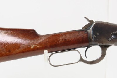 1912 mfg. WINCHESTER M1892 Lever Action Repeating SR CARBINE .25-20 WCF C&R Pre-WORLD WAR I Classic SADDLE RING CARBINE - Image 4 of 24