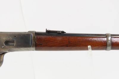 1912 mfg. WINCHESTER M1892 Lever Action Repeating SR CARBINE .25-20 WCF C&R Pre-WORLD WAR I Classic SADDLE RING CARBINE - Image 3 of 24