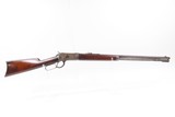 1908 WINCHESTER M1892 Lever Action .32-20 WCF Repeater C&R “TAKEDOWN” Rifle COLT PISTOL CALIBER Lever Action w/OCTAGON BARREL - 2 of 23