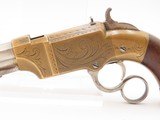 RARE Antique NEW HAVEN ARMS CO. VOLCANIC No. 1 Pistol .31 cal. ANTEBELLUM
1 of Fewer than 850; With Factory Scroll Engraving - 9 of 16