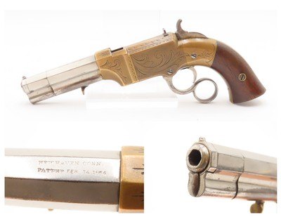 RARE Antique NEW HAVEN ARMS CO. VOLCANIC No. 1 Pistol .31 cal. ANTEBELLUM
1 of Fewer than 850; With Factory Scroll Engraving
