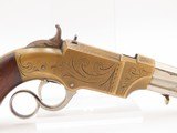 RARE Antique NEW HAVEN ARMS CO. VOLCANIC No. 1 Pistol .31 cal. ANTEBELLUM
1 of Fewer than 850; With Factory Scroll Engraving - 16 of 16