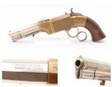 RARE Antique NEW HAVEN ARMS CO. VOLCANIC No. 1 Pistol .31 cal. ANTEBELLUM
1 of Fewer than 850; With Factory Scroll Engraving - 1 of 16