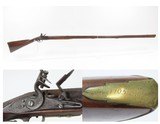 Late 1700s BRITISH Antique THOMAS KETLAND .52 Smoothbore FLINTLOCK MusketWAR of 1812 Era MILITIA STYLE Flintlock MUSKET - 1 of 25