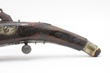Antique Ornate OTTOMAN EMPIRE Spanish Caucasian MIQUELET .62 Pistol Militia Late 18th to Early 19th Century Miquelet Pistol - 16 of 18