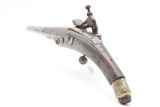 Antique Ornate OTTOMAN EMPIRE Spanish Caucasian MIQUELET .62 Pistol Militia Late 18th to Early 19th Century Miquelet Pistol - 18 of 18