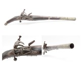 Antique Ornate OTTOMAN EMPIRE Spanish Caucasian MIQUELET .62 Pistol Militia Late 18th to Early 19th Century Miquelet Pistol - 1 of 18