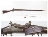 Antique U.S. SPRINGFIELD M1866 ALLIN Conversion TRAPDOOR Rifle with BAYONET Rifle Made Famous During the INDIAN WARS - 1 of 25