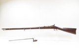 Antique U.S. SPRINGFIELD M1866 ALLIN Conversion TRAPDOOR Rifle with BAYONET Rifle Made Famous During the INDIAN WARS - 20 of 25