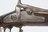 Antique U.S. SPRINGFIELD M1866 ALLIN Conversion TRAPDOOR Rifle with BAYONET Rifle Made Famous During the INDIAN WARS - 7 of 25