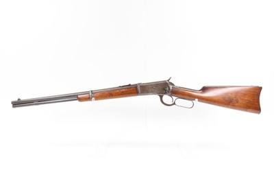 1902 mfg. WINCHESTER M1892 Lever Action .32-20 WCF SADDLE RING CARBINE C&RTURN OF THE CENTURY Lever Action Made in 1902 - Image 21 of 24