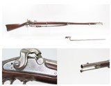 CIVIL WAR Antique SPRINGFIELD U.S. M1863 Percussion Rifle-Musket w/BAYONET
NICE w/ U.S. SOCKET BAYONET and U.S. Marked SLING - 1 of 25