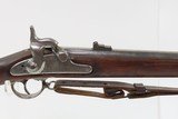 CIVIL WAR Antique SPRINGFIELD U.S. M1863 Percussion Rifle-Musket w/BAYONET
NICE w/ U.S. SOCKET BAYONET and U.S. Marked SLING - 6 of 25