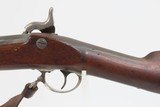 CIVIL WAR Antique SPRINGFIELD U.S. M1863 Percussion Rifle-Musket w/BAYONET
NICE w/ U.S. SOCKET BAYONET and U.S. Marked SLING - 25 of 25