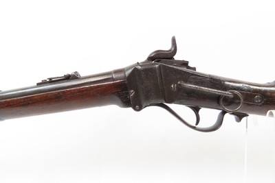 Antique U.S. SHARPS New Model 1865 Cartridge Conversion SADDLE RING Carbine CIVIL WAR/WILD WEST US Contract MILITARY LONGARM - Image 17 of 22