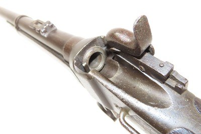 Antique U.S. SHARPS New Model 1865 Cartridge Conversion SADDLE RING Carbine CIVIL WAR/WILD WEST US Contract MILITARY LONGARM - Image 13 of 22