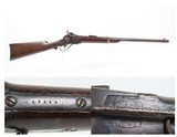 Antique U.S. SHARPS New Model 1865 Cartridge Conversion SADDLE RING Carbine CIVIL WAR/WILD WEST US Contract MILITARY LONGARM - 1 of 22