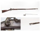 1862 CIVIL WAR Antique UNION U.S. Springfield M1861 MILITARY Rifle-Musket“EVERYMAN’S RIFLE” Primary INFANTRY Weapon - 1 of 25