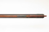 SILVER INLAY Engraved JACOB DEEMER Antique Percussion Conversion LONG RIFLE “J.D.” SIGNED Kentucky Style HOMESTEAD Long Rifle - 13 of 25