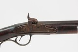 SILVER INLAY Engraved JACOB DEEMER Antique Percussion Conversion LONG RIFLE “J.D.” SIGNED Kentucky Style HOMESTEAD Long Rifle - 4 of 25