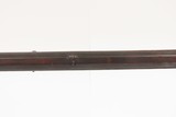 SILVER INLAY Engraved JACOB DEEMER Antique Percussion Conversion LONG RIFLE “J.D.” SIGNED Kentucky Style HOMESTEAD Long Rifle - 2 of 25