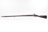 WAR of 1812 Era Antique THOMAS FRENCH U.S. M1808 FLINTLOCK Musket w/BAYONET 1813 Dated; 1 of only 4,000 Manufactured - 22 of 25