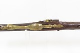 OTTOMAN EMPIRE Antique BRASS BARRELED Early 1800s Flintlock BLUNDERBUSS
HIGHLY ORNATE, CARVED, & ENGRAVED Close Range Gun - 7 of 17