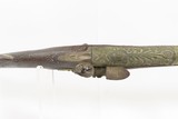 OTTOMAN EMPIRE Antique BRASS BARRELED Early 1800s Flintlock BLUNDERBUSS
HIGHLY ORNATE, CARVED, & ENGRAVED Close Range Gun - 10 of 17