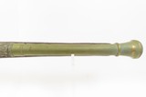 OTTOMAN EMPIRE Antique BRASS BARRELED Early 1800s Flintlock BLUNDERBUSS
HIGHLY ORNATE, CARVED, & ENGRAVED Close Range Gun - 9 of 17