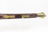 OTTOMAN EMPIRE Antique BRASS BARRELED Early 1800s Flintlock BLUNDERBUSS
HIGHLY ORNATE, CARVED, & ENGRAVED Close Range Gun - 6 of 17